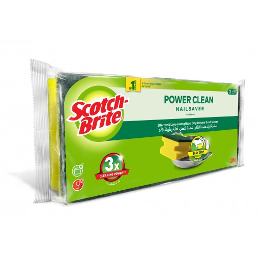 Scotch-Brite Triple Laminate Scrub Sponges  - delivered by Taw9eel Fast