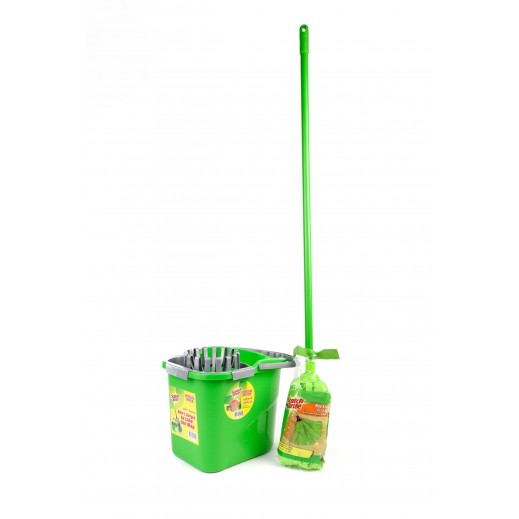 Scotch Brite 3M Bucket + Mop