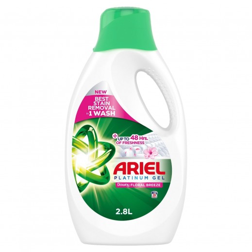 Ariel Floral Breeze Laundry Detergent Power Gel 2.8L