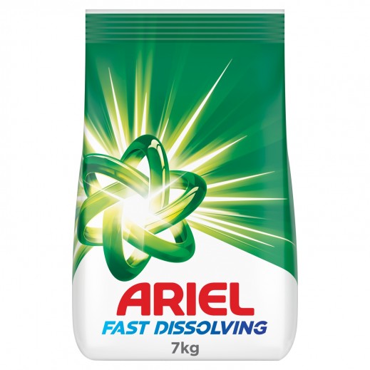 Ariel Fast Dissolving Laundry Detergent 7 Kg