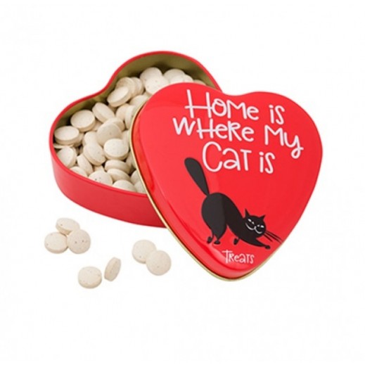 Sanal Cat Vitamin Treats Heart tin 60 g