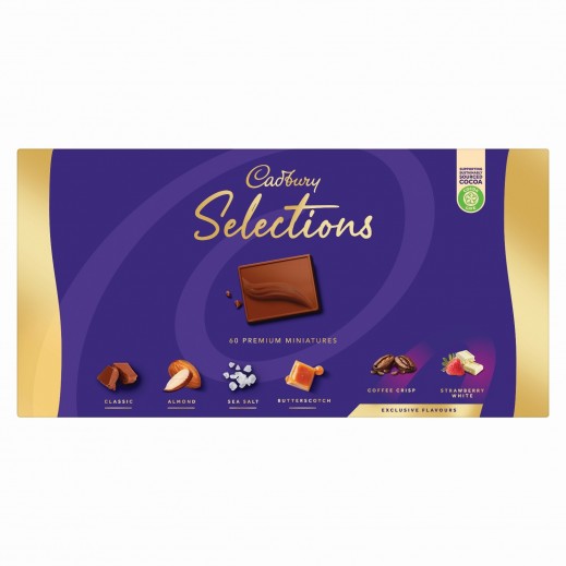 Cadbury Selections Chocolate Miniatures  80g - delivered by Taw9eel Fast