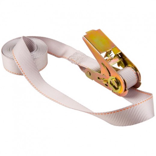 Keeper 1 in. W x 13 ft. L Gray Tie Down With Ratchet 400 lb  - delivered by Taw9eel within 1 working day 