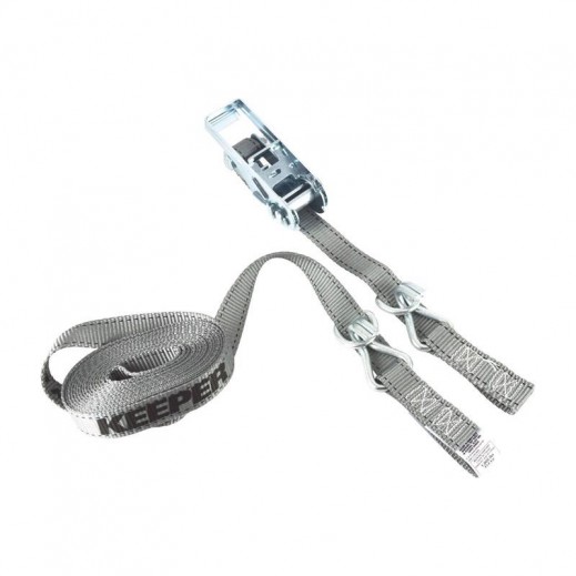 Keeper Grey Ratchet Tie-Down Strap 660 Lb - delivered by Taw9eel within 1 working day 