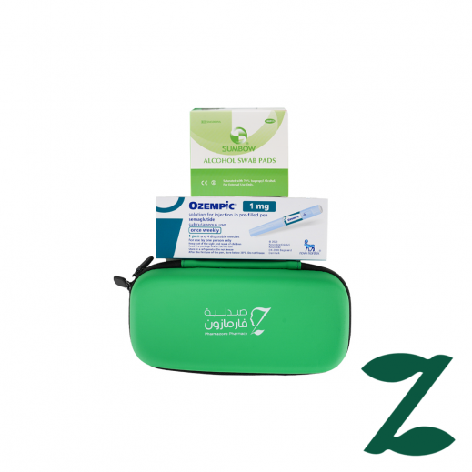 Ozempic 1 + Swab + Bag Small - delivered by Pharmazone Pharmacy - within 2 Hours