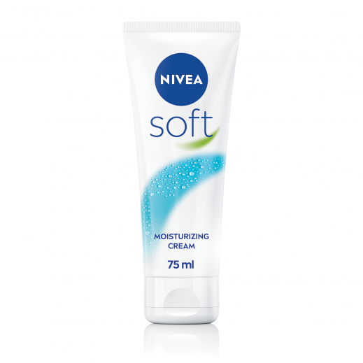 Nivea Soft Light Moisturiser Cream Tube 75 ml - delivered by Taw9eel Fast