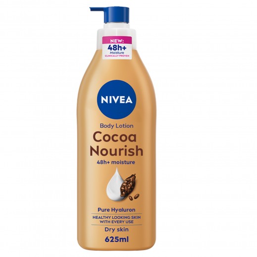 Nivea Cocoa Butter Body Lotion Dry Skin 625 ml