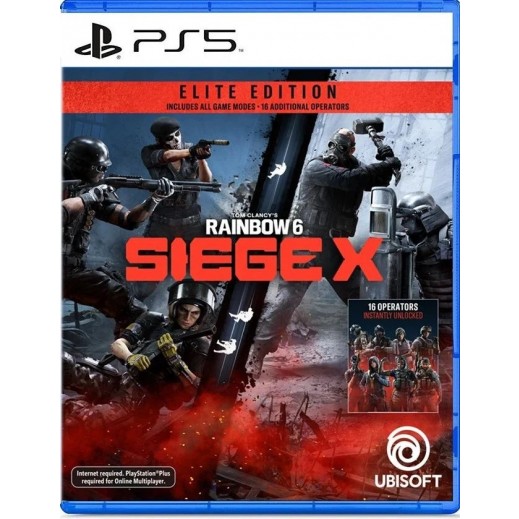 Tom Clancy’s Rainbow 6 SIEGE X Elite Edition for PlayStation 5 - delivered by Taw9eel Fast