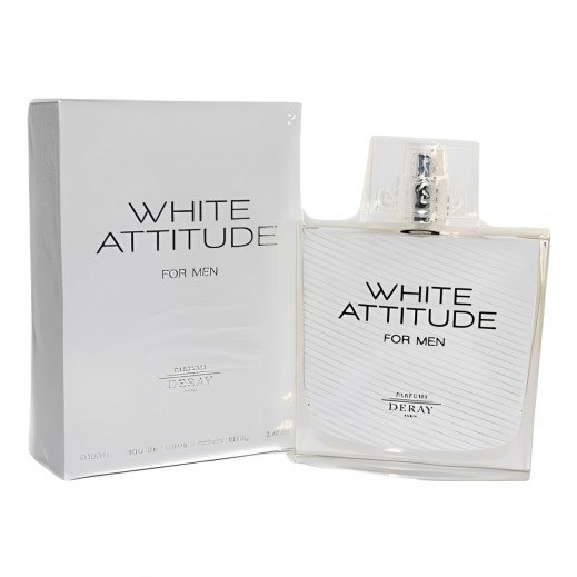 Deray White Attitude EDT For Men 100 ml