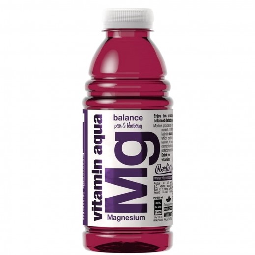 Vitamin Aqua Balance Mg Pear & Blueberry Drink 600 ml - delivered by Taw9eel Fast