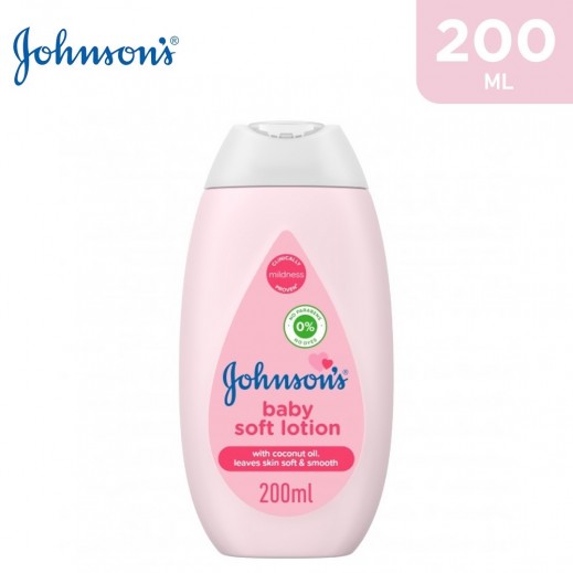 Johnson’s Baby Soft Lotion 200ml - delivered by Taw9eel Fast