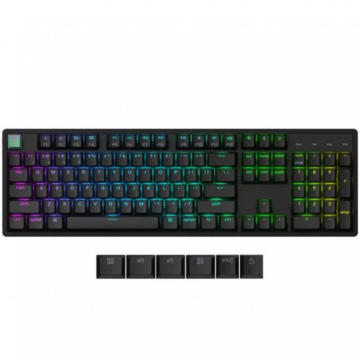 Keychron K10 HE Wireless Magnetic Switch Custom Gaming Keyboard - Black - delivered by Taw9eel within 2 Business Days