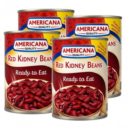 Americana Red Kidney Beans 4 x 400g