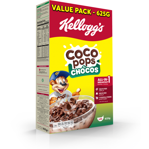 Kelloggs Coco Pops Chocos 625g