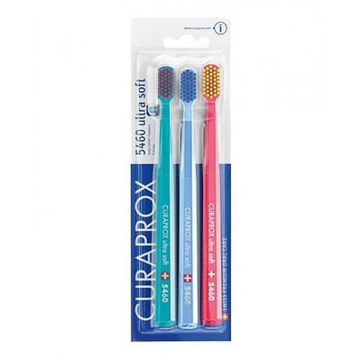 Curaprox Toothbrush 5460 Ultra Soft 3 Pieces - delivered by Taw9eel Fast