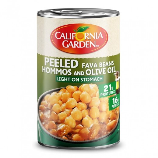 California Garden Gluten Free Premium Fava Beans & Chick peas Can 450 g