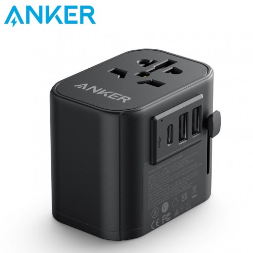 Anker 312 Outlet Extender - Black - delivered by Taw9eel Fast