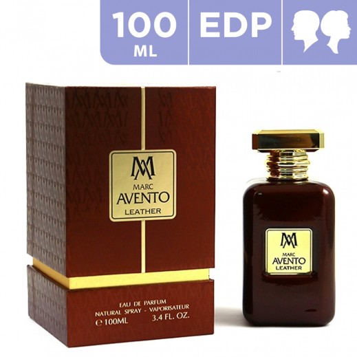 Marc Avento Leather For Unisex EDP 100 ml - delivered by Taw9eel Fast