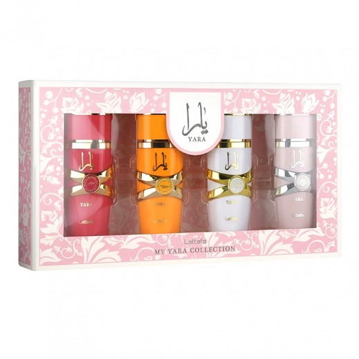 Lattafa My Yara Collection 25 ml 4 Pcs Gift Set - delivered by Taw9eel Fast