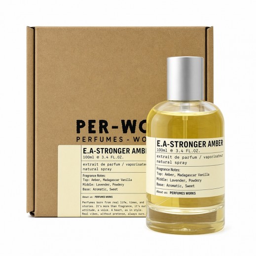PERFUMES WORLD E.A-STRONGERAMBER EDP For Unisex 100ml