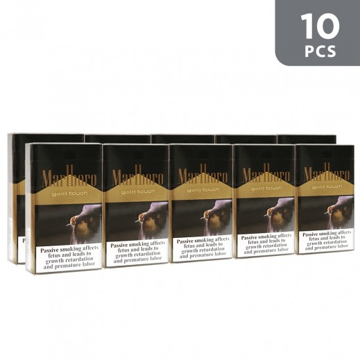 Marlboro Gold Touch Cigarettes - 10 Pieces - delivered by Taw9eel Fast