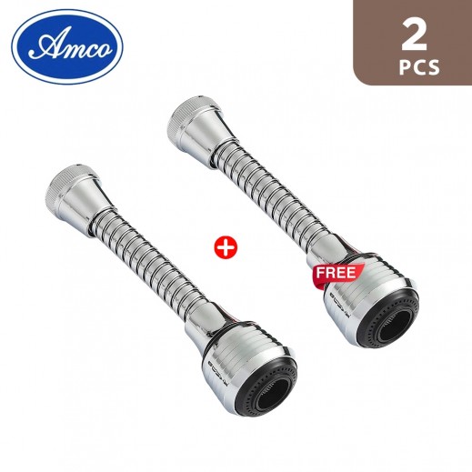 Amco 360 Degree Flexible Faucet Sprayer (2 Pcs)