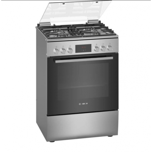 Bosch Cooker Dual-Fuel Series 4 - 60 cm - HXQ38AE50M  - delivered by Ali Abdulwahab Within 4 days 