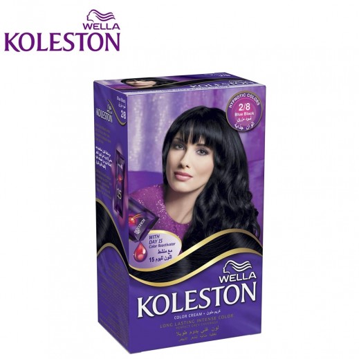 Koleston Maxi Oil Hair Color Cream Blue Black 2/8