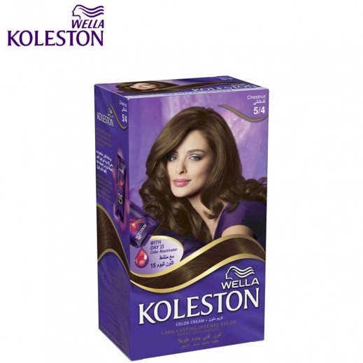 Koleston Maxi Oil Hair Color Cream Brilliant Chestnut 5/4