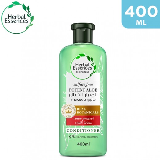Herbal Essences Aloe Vera + Mango Conditioner for Dry Hair 400 ml - delivered by Taw9eel Fast