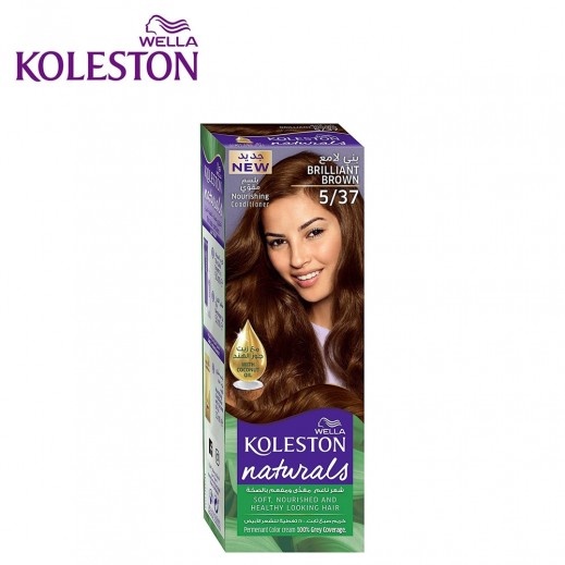Wella Koleston Naturals Brilliant Brown 5/37