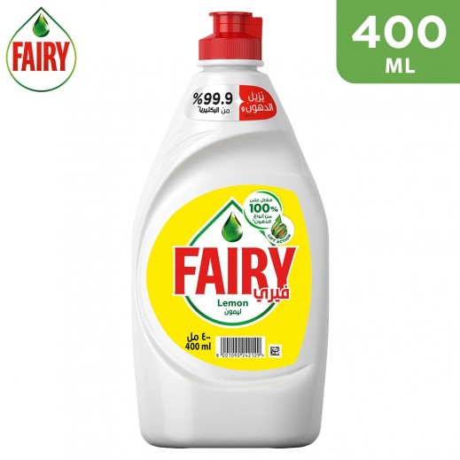 Fairy Lemon Dish Wash 400 ml - delivered by Taw9eel Fast