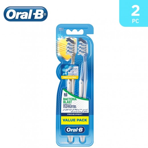 Oral-B Pro Expert Toothbrush Bacteria Blast 1+1 free