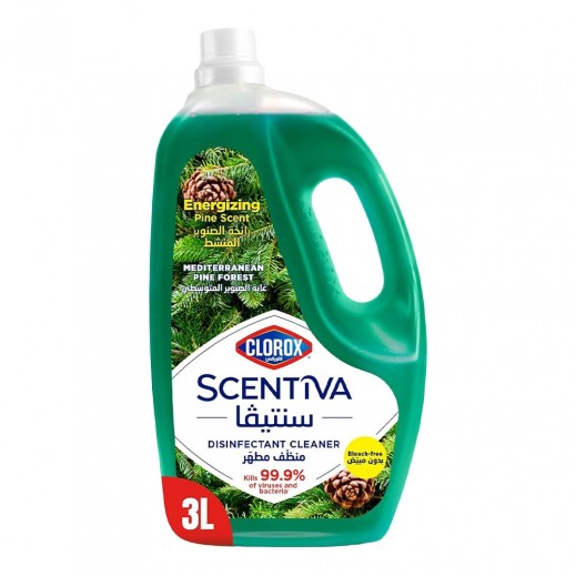 Clorox Scentiva Pine Scent Disinfectant Cleaner 3L