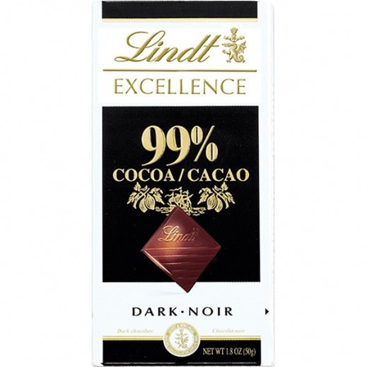 Lindt Excellence Cocoa Chocolate Dark Nior 50 g - delivered by Taw9eel Fast