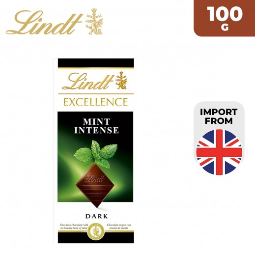 Lindt Excellence Mint Intense Chocolate 100 g