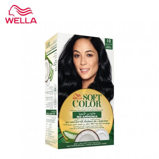 Wella Koleston Soft Color Hair Colorant 10 Black Espresso