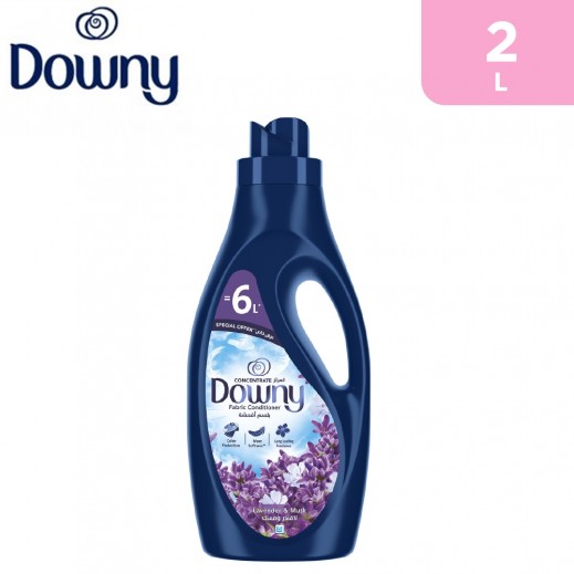Downy Lavender & Musk Concentrate Fabric Conditioner 2 L - Special Offer - delivered by Taw9eel Fast