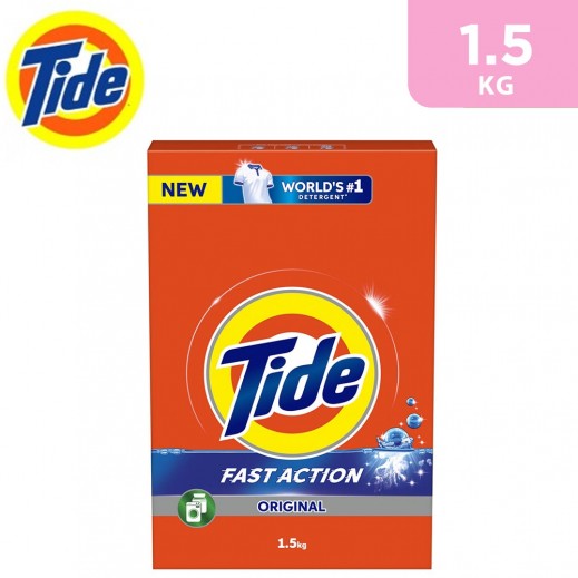 Tide Low Set Original Detergent Powder 1.5 KG