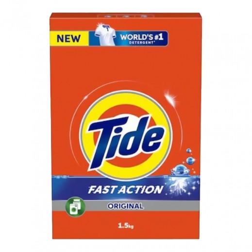 Tide Fast Action Original Laundry Detergent Powder 1.5 kg