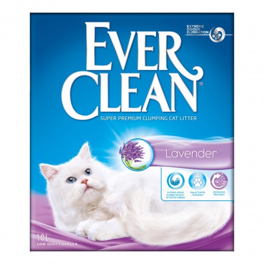 Ever Clean Lavender Clumping Cat Litter 10 L