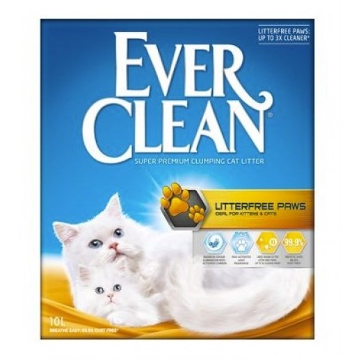 Ever Clean Litter Free Paws Cat Litter 10 L