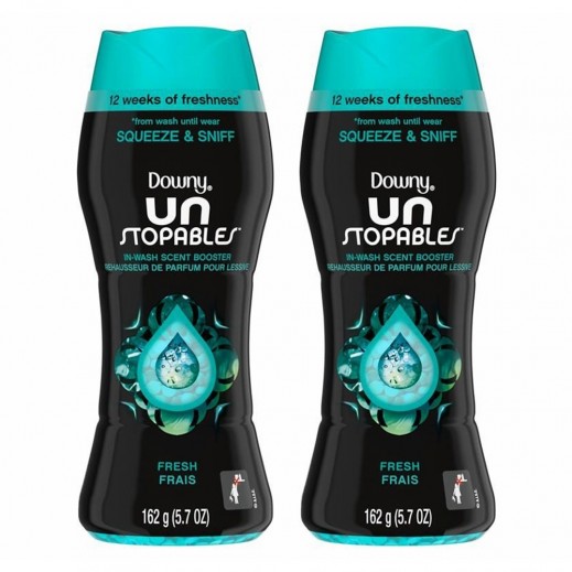 Downy Unstoppables Fresh In Wash Booster Breads 2 × 162g