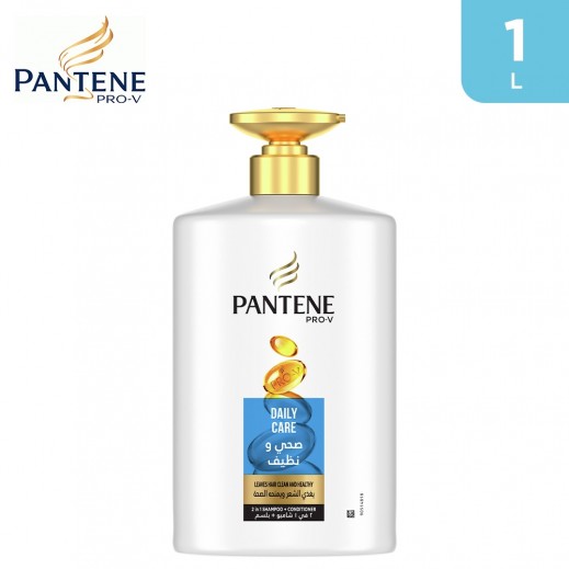Pantene Pro-V Daily Care Shampoo - 1Litre - delivered by Taw9eel Fast