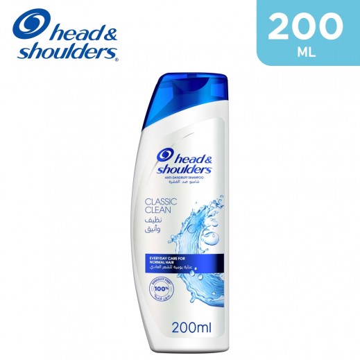 Head & Shoulders Classic Clean Anti-Dandruff Shampoo 200 ml  - delivered by Taw9eel Fast