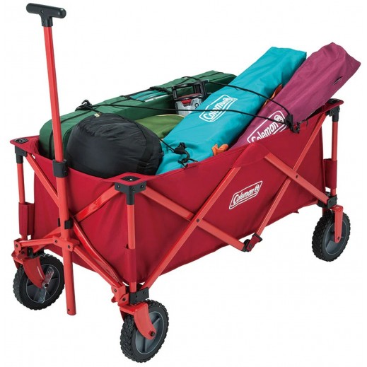 Coleman Folding Carry Wagon Red