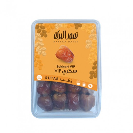 Baraka Dates Rutab Sukkari VIP Date 500 g - delivered by Taw9eel Fast