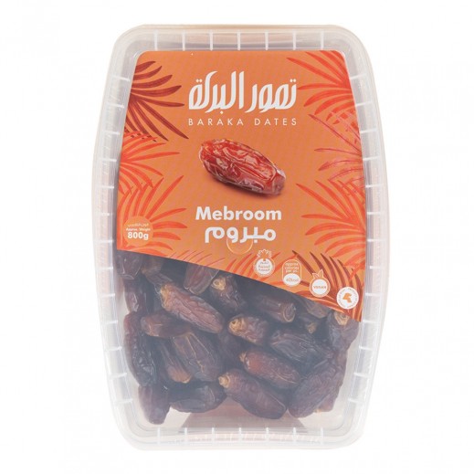 Baraka Dates Premium Box Mebroom 800g - delivered by Taw9eel Fast