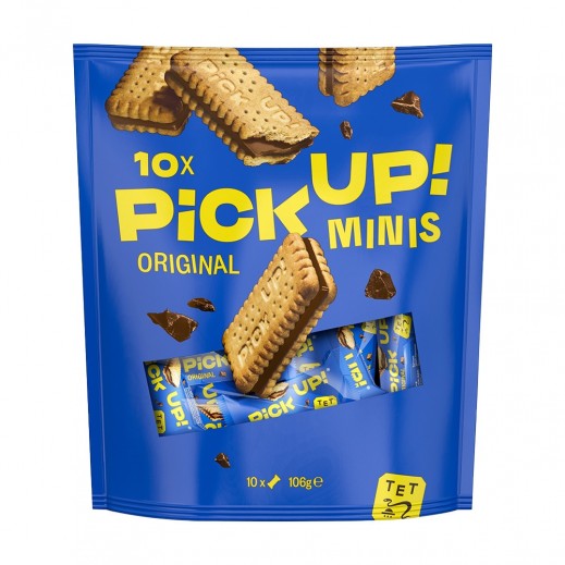 Bahlsen Pick Up Minis Choco Biscuits 106 g - delivered by Taw9eel Fast