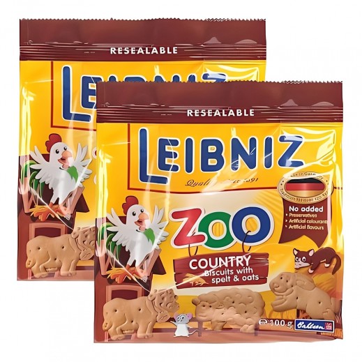 Bahlsen Zoo Country Biscuits 2 x 100g